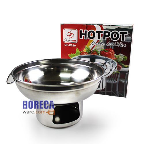 หม้อไฟ 22ซม แบบไม่มีปล่อง ตราเพอร์เฟค