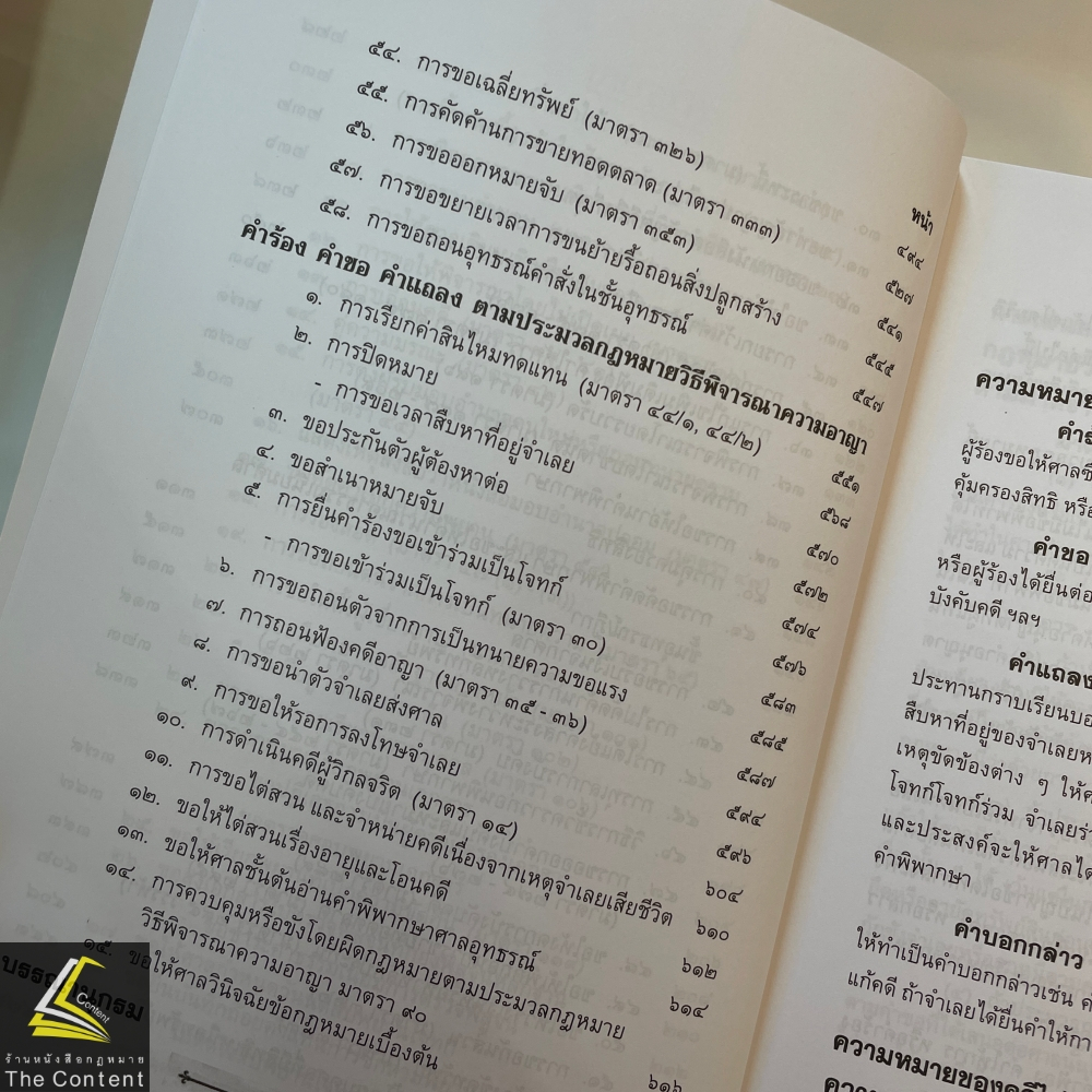 คำร้อง คำขอ คำแถลง คดีแพ่ง-คดีอาญา (สมศักดิ์ เอี่ยมพลับใหญ่) พิมพ์ : มีนาคม 2567 (ครั้งที่ 2)