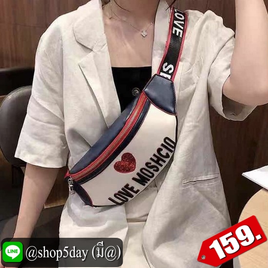 ♨️ กระเป๋าคาดอก-คาดเอว หนัง PU สุดเท่ ⚡️