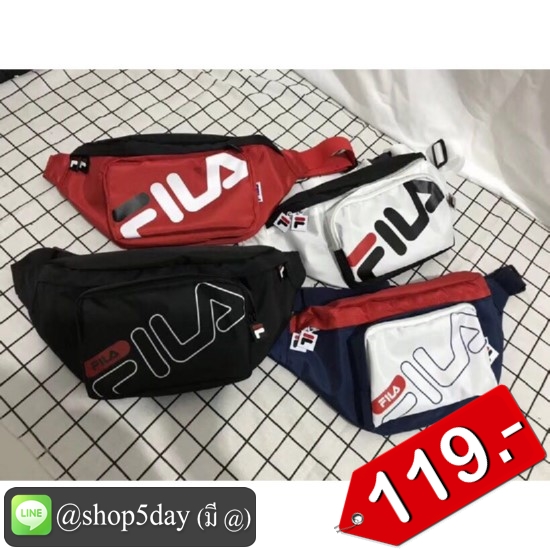 🔥กระเป๋าแฟชั่น กระเป๋าคาดอก Fila ฟิล่า No.flla F0007
