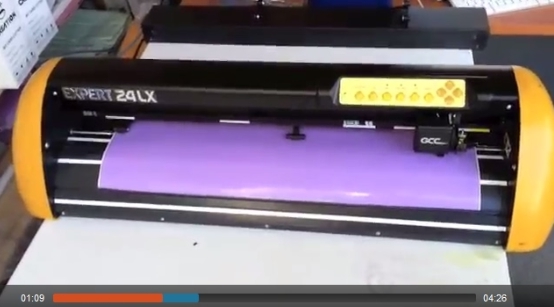 เครื่องตัด สติกเกอร์ Expert24 LX