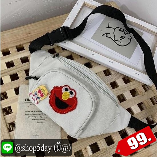 ♨️ กระเป๋าคาดอก คาดเอวแฟชั่น Elmo JI ⚡️