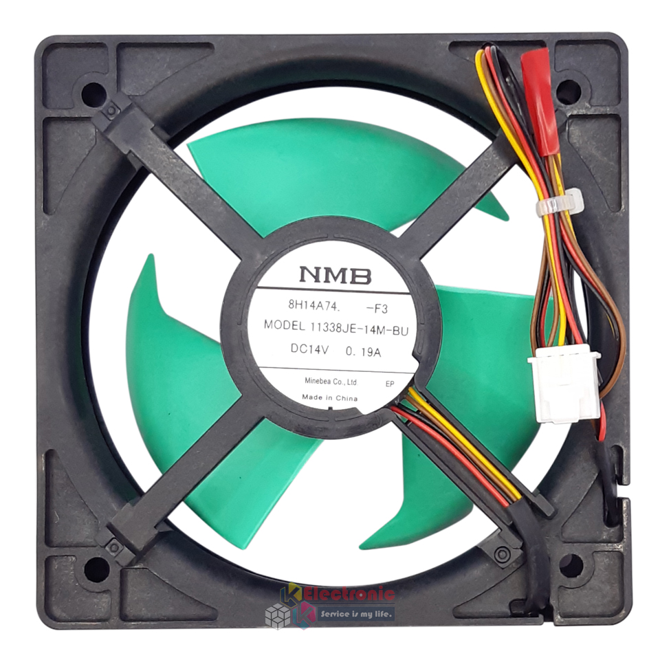 พัดลมตู้เย็นโนฟรอส Toshiba-(โตชิบา)สำหรับรุ่น GR-M25KBZ/GR-M28KBZ_อะไหล่แท้