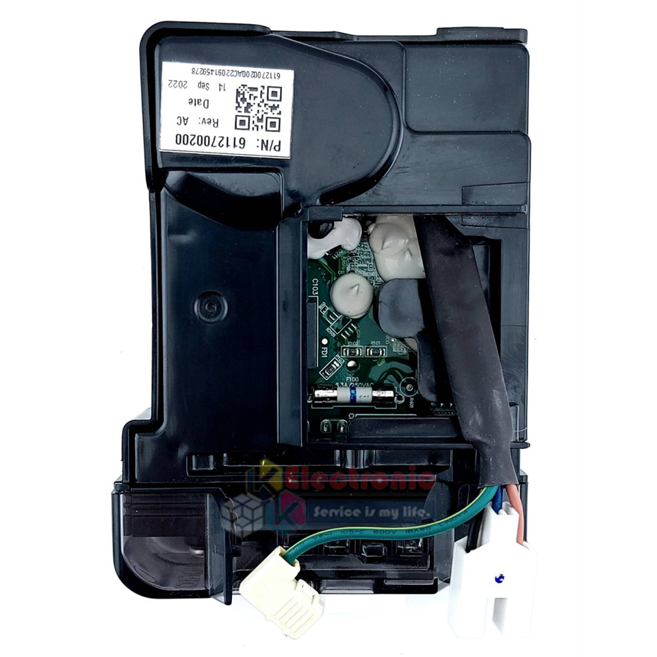กล่องแผงสตาร์ทคอมตู้เย็น-BEKO/เบโค รุ่น RNDT401I50V*อะไหล่ใหม่แท้บริษัท/บอร์ดสตาร์คอมตู้เย็น-BEKO/เบโครุ่น RNDT401I50V*อะไหล่ใหม่แท้บริษัท