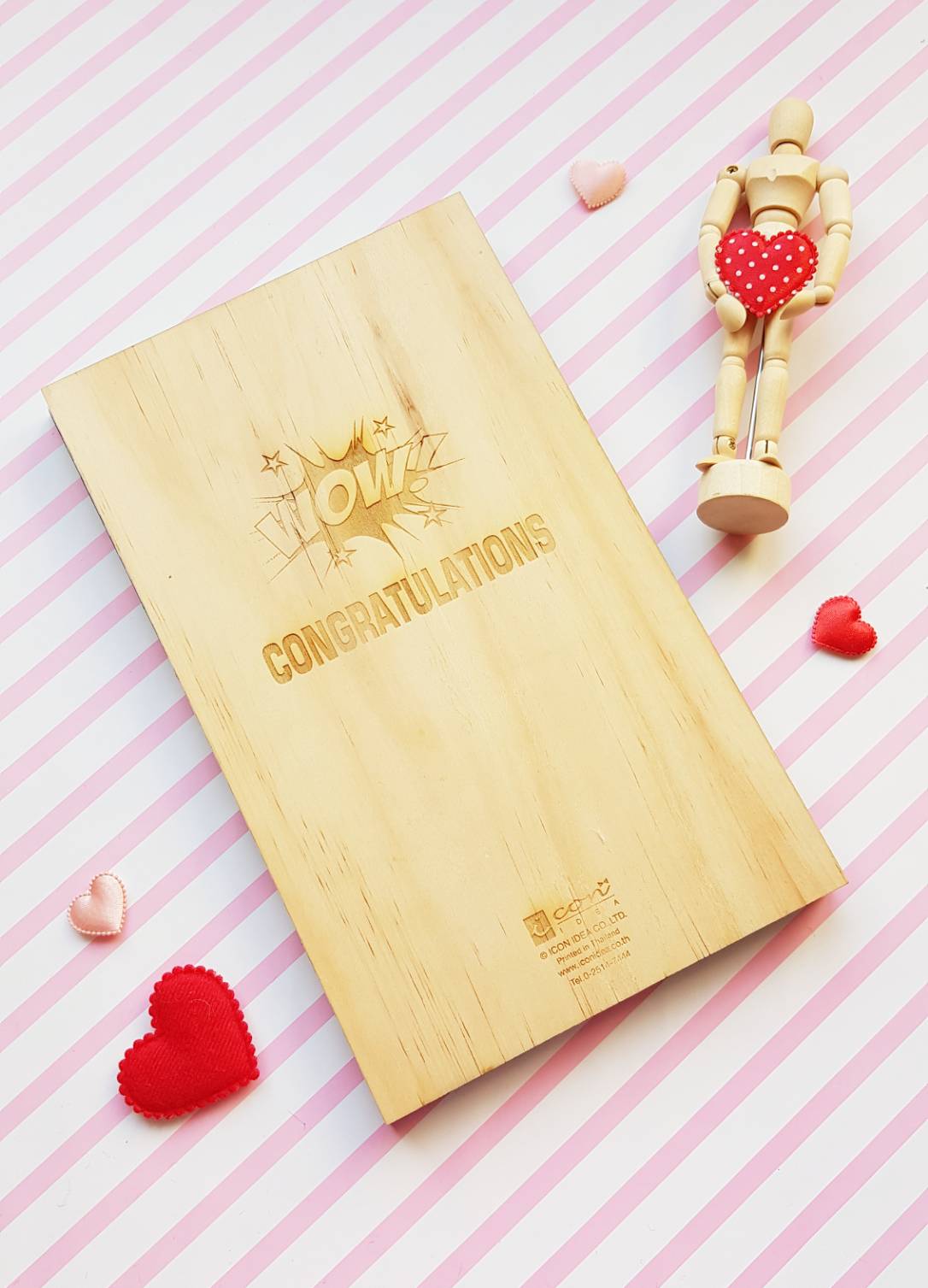 อัลบัมรูปปกไม้ ของขวัญสุดเท่