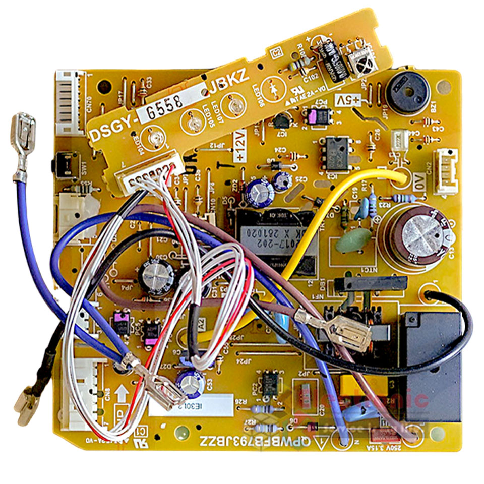 แผงบอร์ดควบคุมแอร์คอยเย็นSHARP-ชาร์ป ใช้ได้กับรุ่นที่ระบุไว้-อะไหล่ใหม่แท้บริษัท