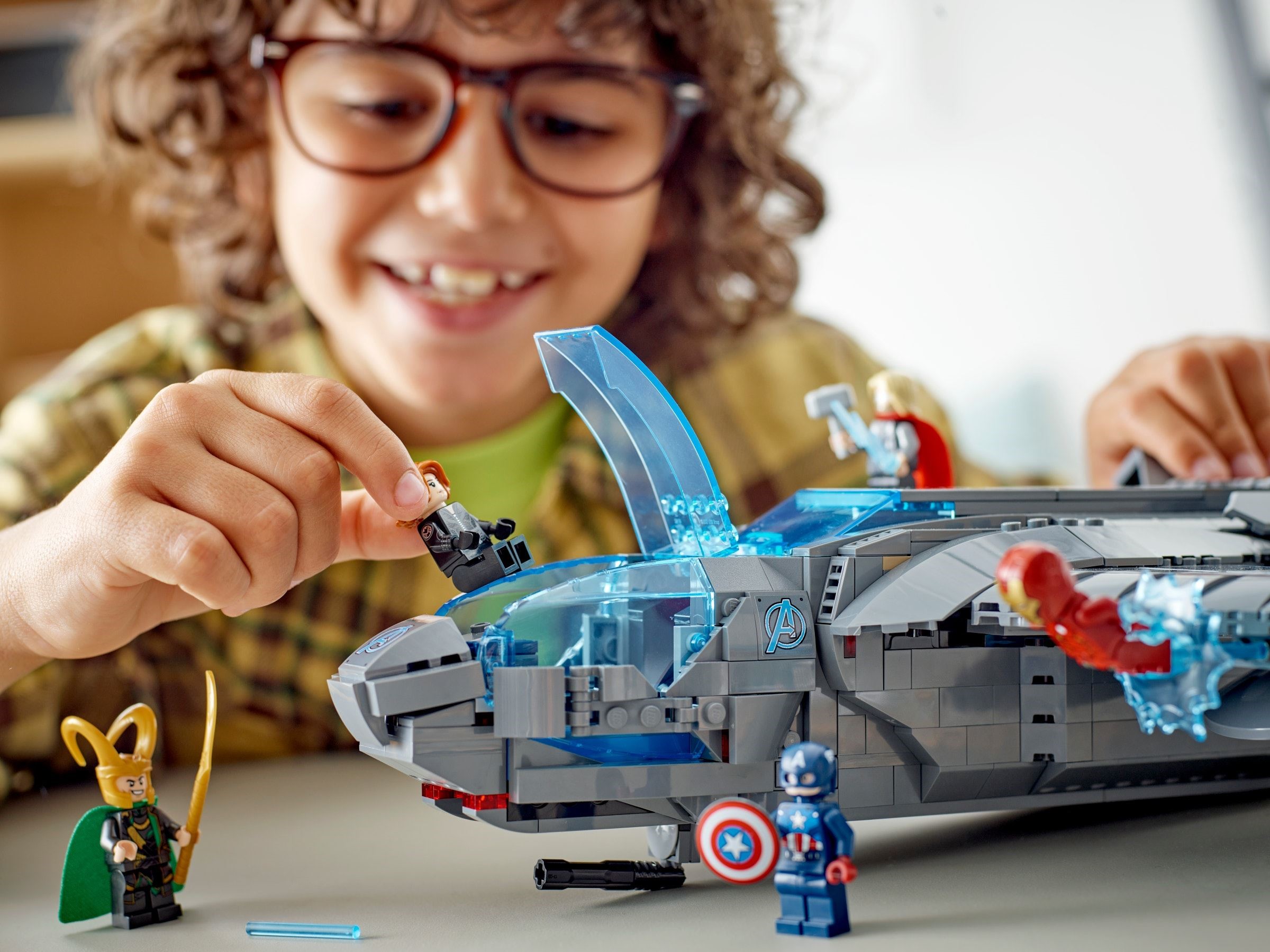 LEGO Super Heroes Marvel เลโก้ 76248 The Avengers Quinjet