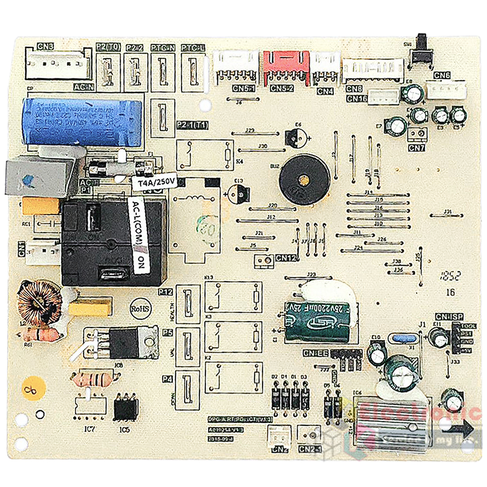 แผงบอร์ดควบคุมแอร์คอยเย็นTCL-ทีซีแอล รุ่น MAC-19FSI-อะไหล่ใหม่แท้บริษัท #อะไหล่แอร์TCL