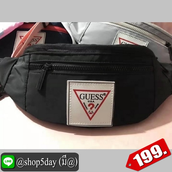 ♨️ กระเป๋าคาดอก-เอว GUESS งานป้าย ผ้าลื่น (2020)