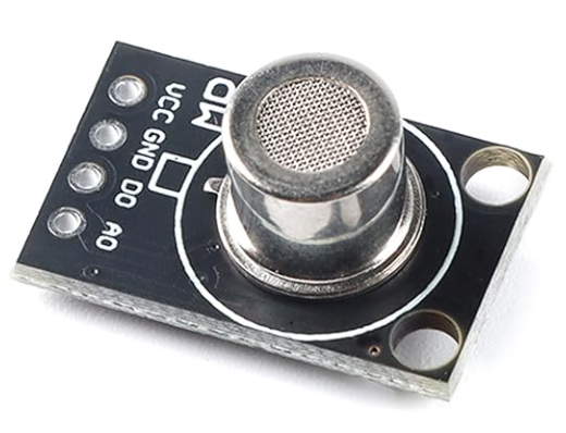 MP-2 เซ็นเซอร์แก๊ส ตรวจจับควันไฟ ก๊าซโพรเพน (C3H8) Smoke Gas Sensor Module Methane Liquefied Gas Combustible Gas Detection Probe MQ2 Mini Version