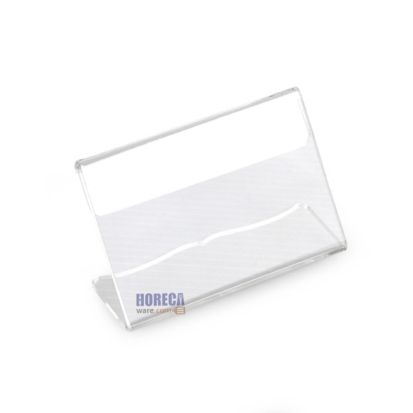 ป้ายคริลิคตั้งโต๊ะ(แพ็คคู่) 9.5x5.5 ซม. โรบิน