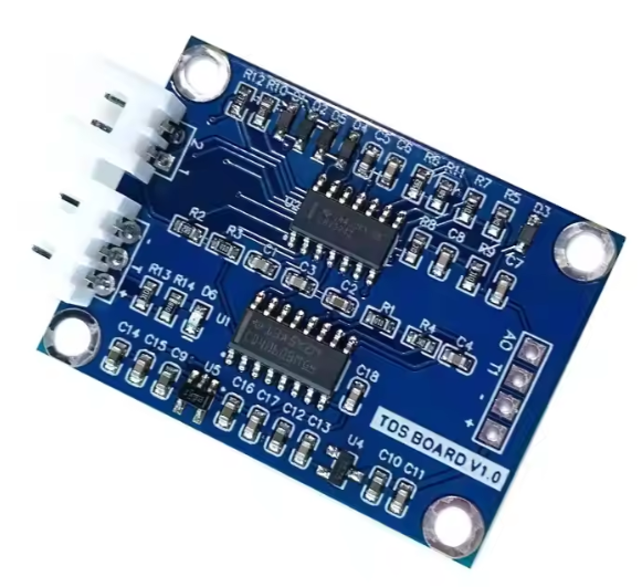 เซนเซอร์วัดคุณภาพน้ำ TDS Sensor Module Dissolved Solid Analog Signal Soluble Solid Water Quality Detection DS18B20 Temperature for Arduino 51 / STM32