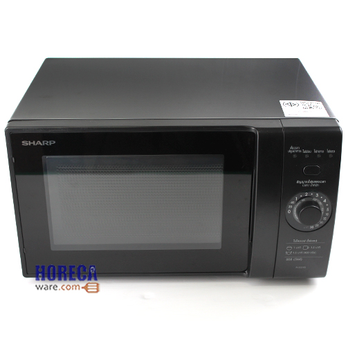 เตาไมโครเวฟรุ่น R2221G-K ขนาด 22 ลิตร สีดำ ตราชาร์ป