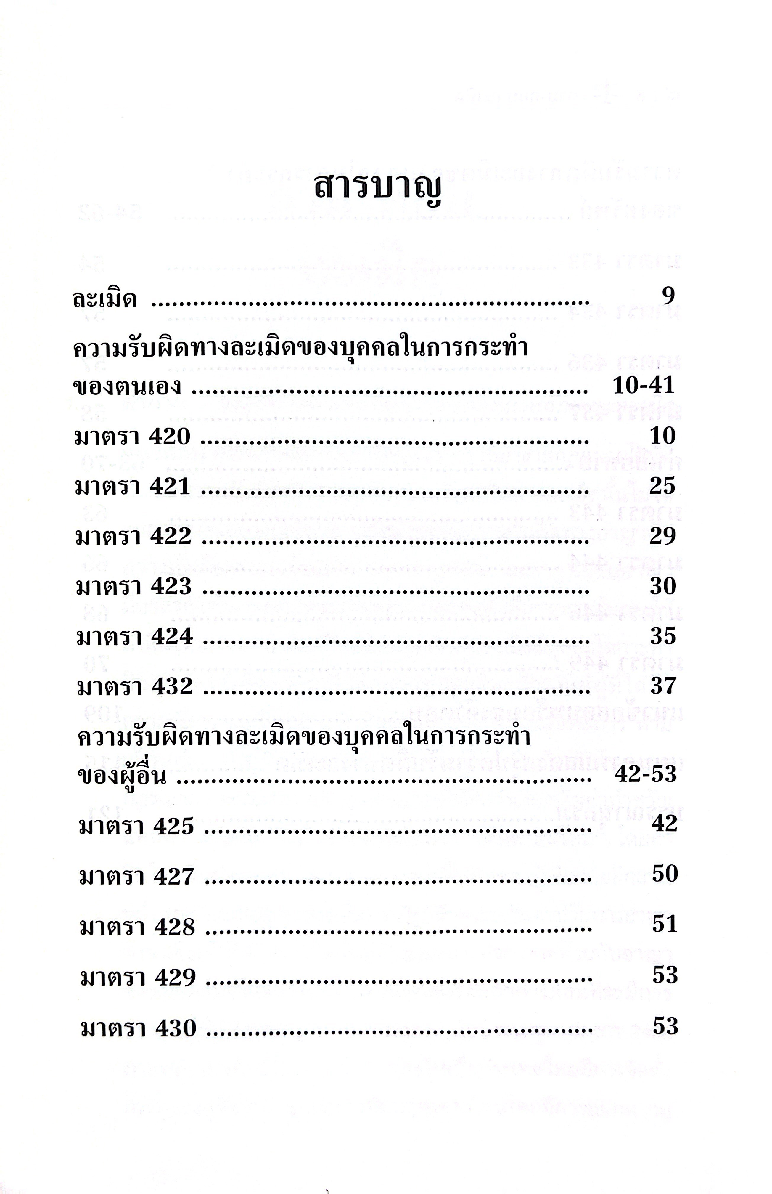 ถาม - ตอบ ละเมิด (รศ.ดร.เดือนเด่น นาคสีหราช, พรประภา จันทรุกขา)
