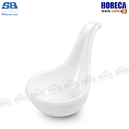 [สีขาว]ถ้วยน้ำจิ้ม มีที่จับ3.75นิ้ว เอสบี