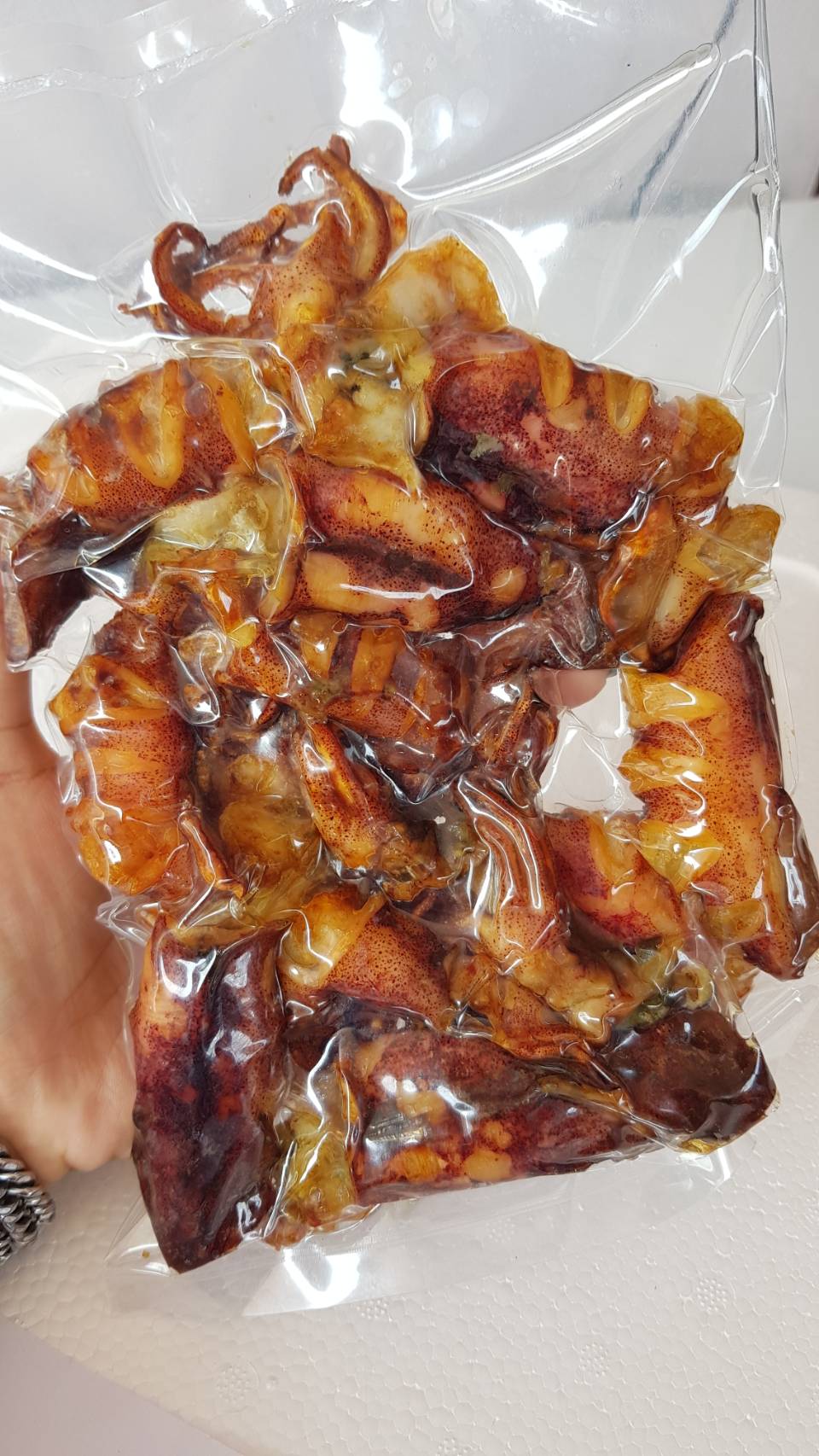 หมึกไข่แดดเดียว 500 กรัม