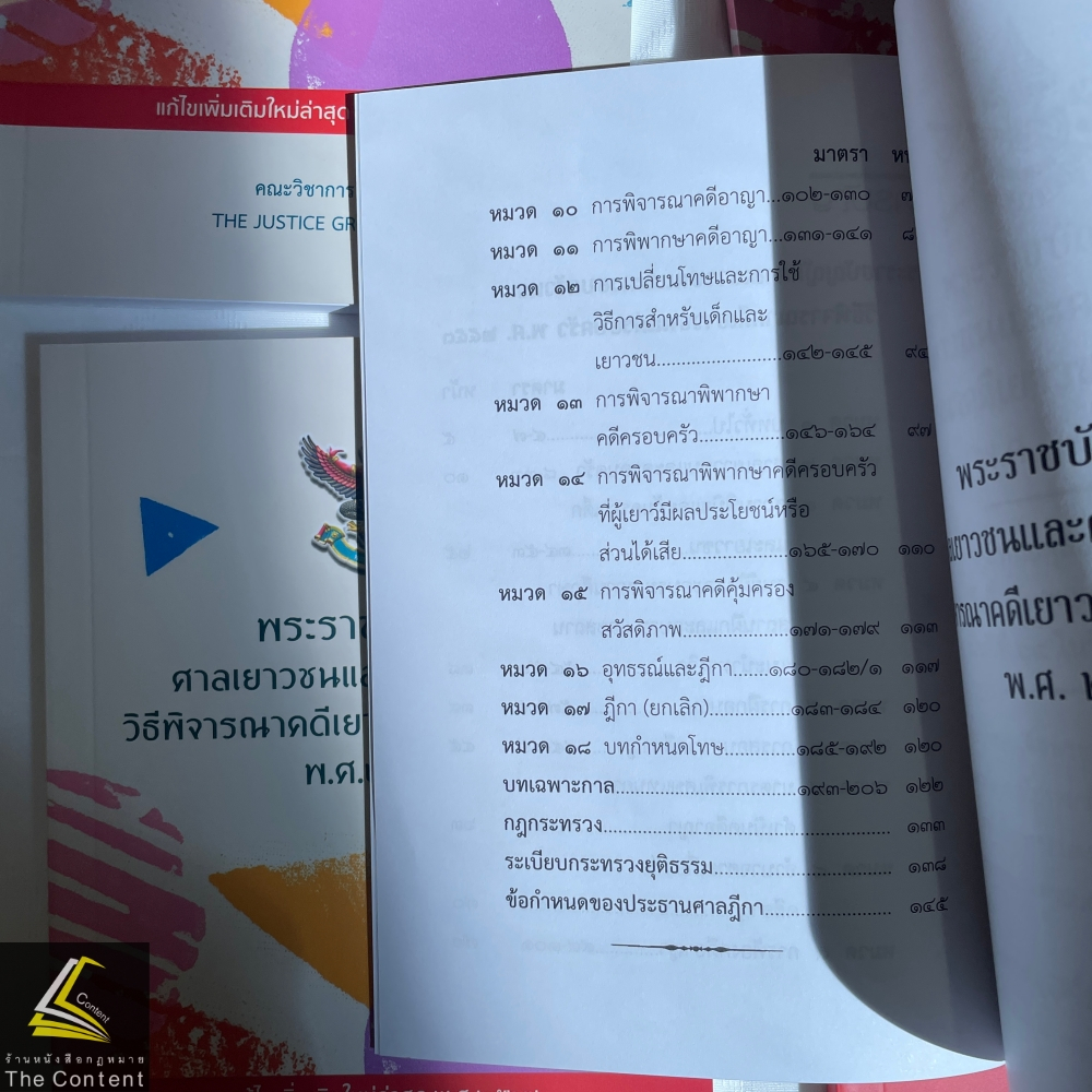 พรบ ศาลเยาวชนและครอบครัวและวิธีพิจารณาคดีเยาวชนและครอบครัว พ.ศ.2553/ปีที่พิมพ์ 2567/ คณะวิชาการ The Justice Group / A5