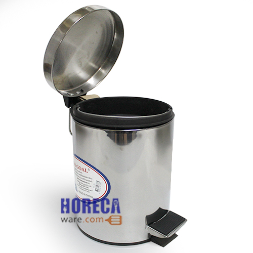 8 liter stainless steel trash can, coco brand
