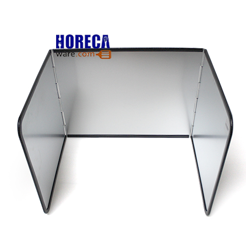 ที่กั้นกันน้ำมันกระเด็น 3ช่อง อลูมิเนียม ตราบอส