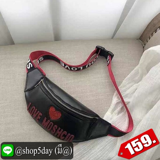 ♨️ กระเป๋าคาดอก-คาดเอว หนัง PU สุดเท่ ⚡️