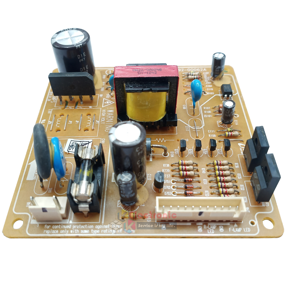 บอร์ดตู้เย็น ซัมซุง Samsung/แผงควบคุมตู้เย็น/DA92-00062A/อะไหล่แท้ สำหรับรุ่น-RT50MBSL/RT54EBPN/RT77KBPN