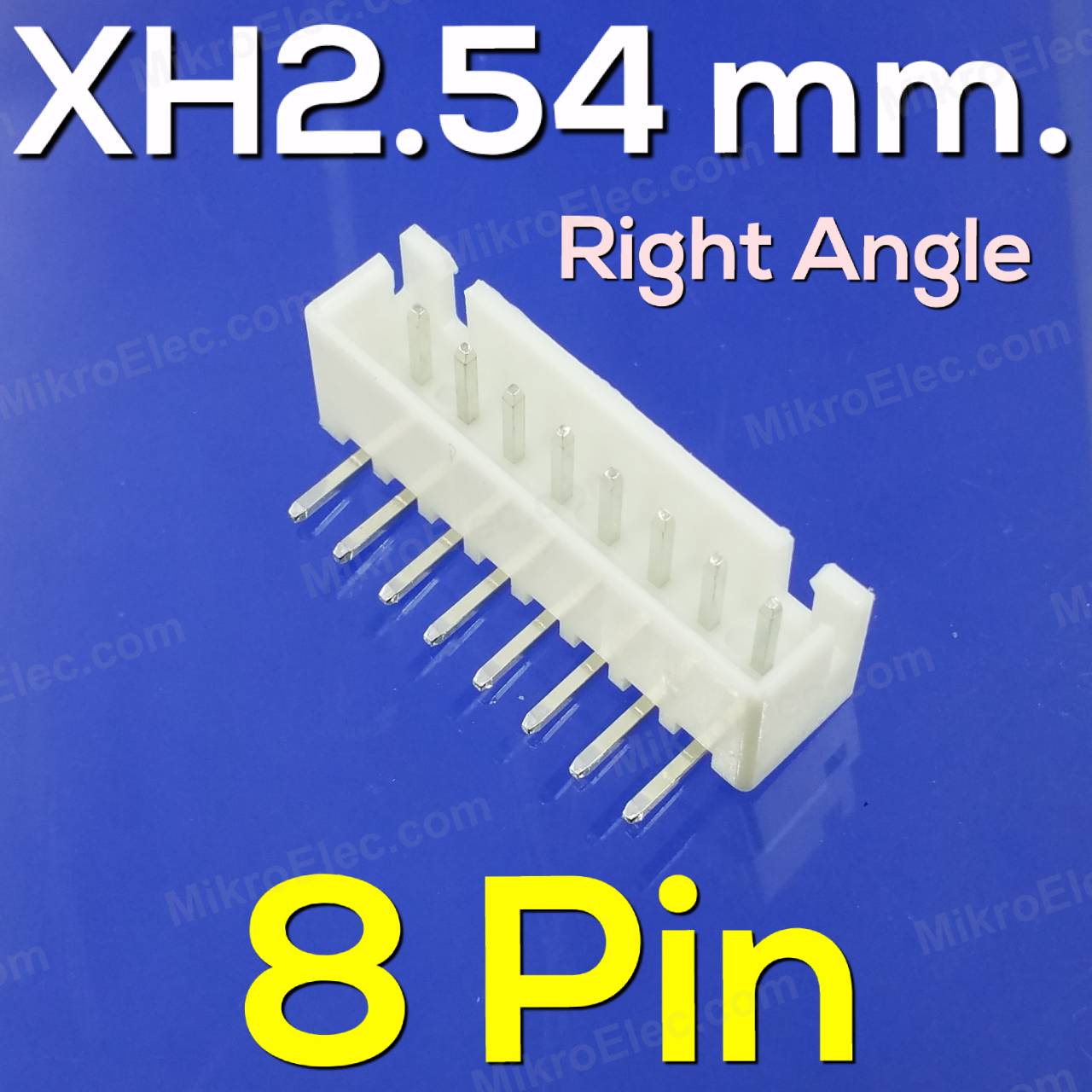 JST XH2.54 ขางอ 8ขา connector 8Pin Pitch 2.5mm Right Angle Terminal Male Plug socket PCB ขั้วต่อคอนเน็กเตอร์ ตัวผู้