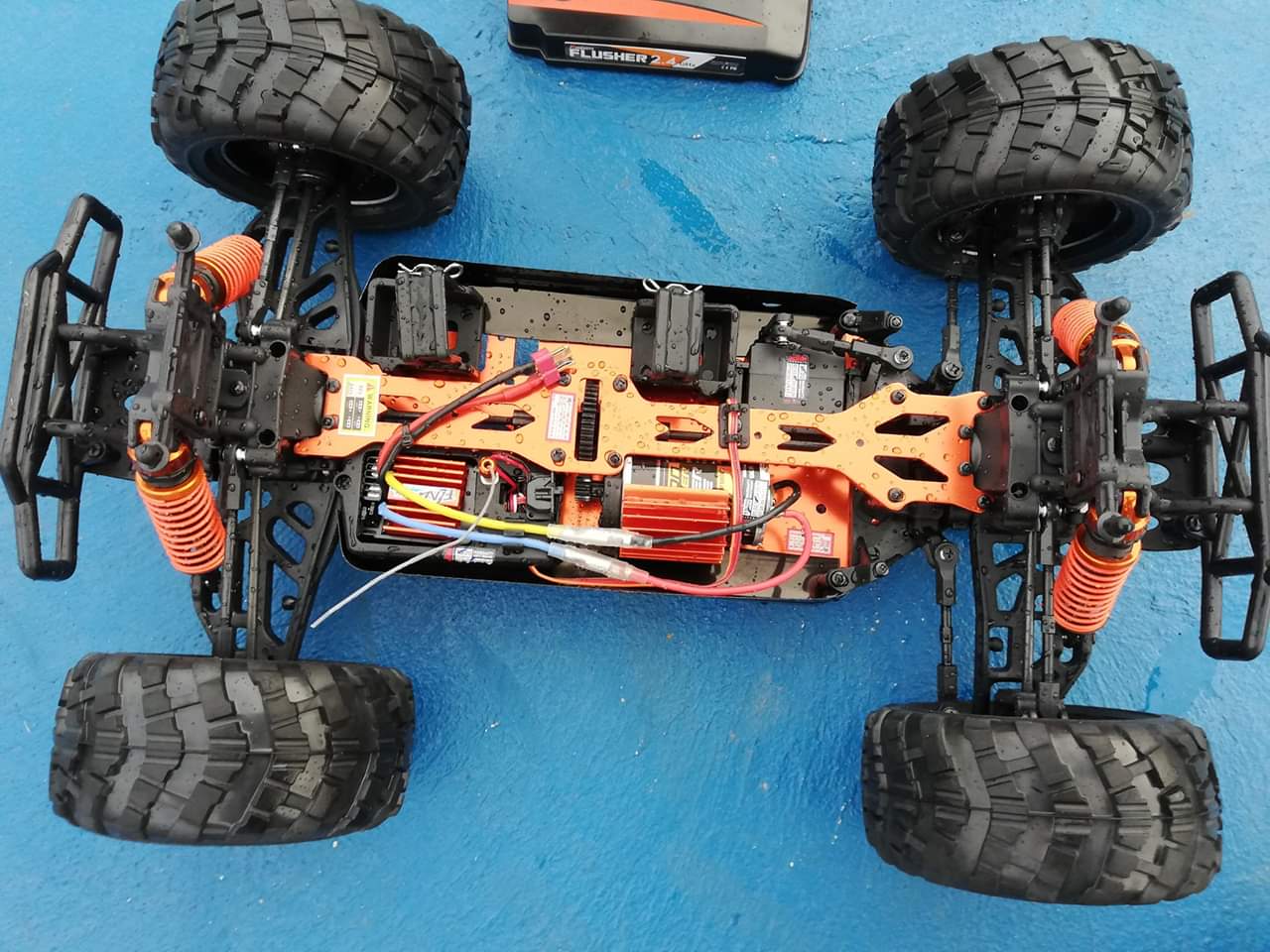 รถบังคับวิทยุ KASEMOTO.MAGMA.1/10 OFF-ROAD.4WD ทางฝุนสายลุย