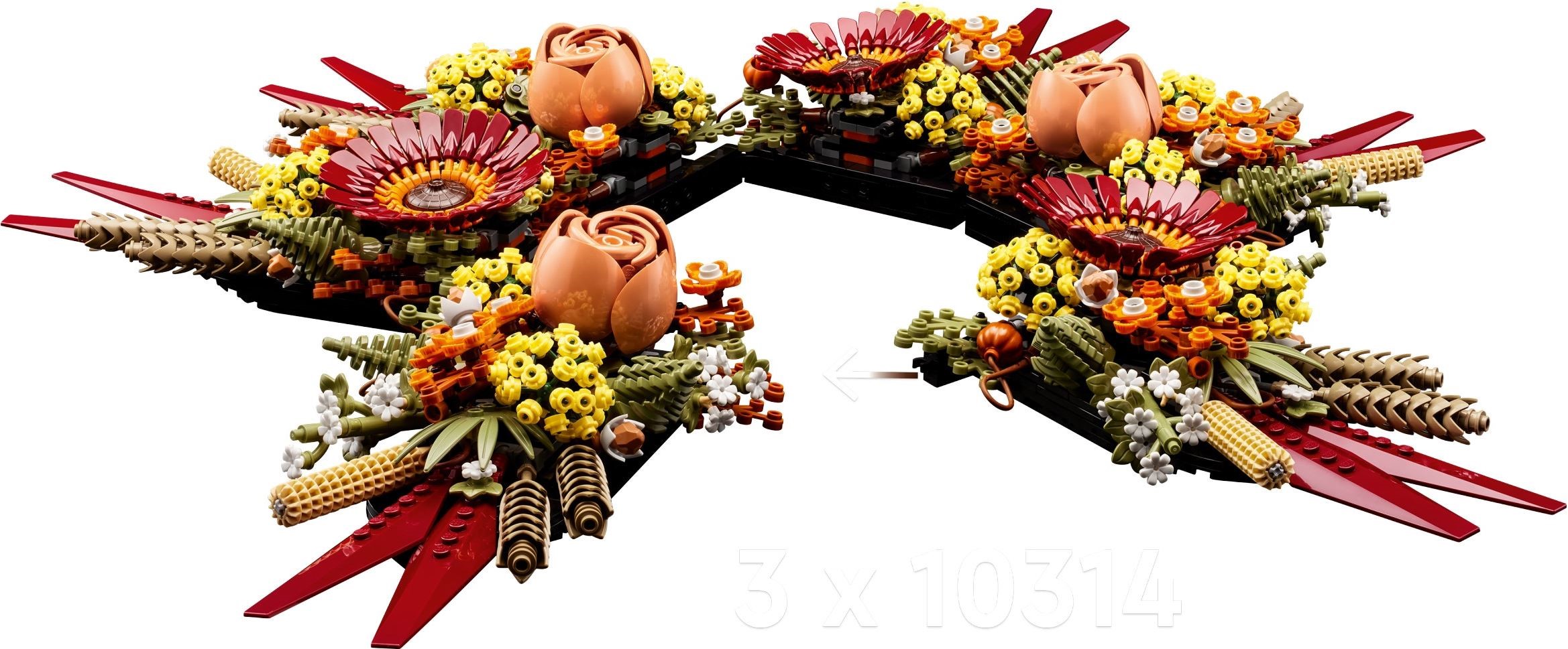 LEGO เลโก้ 10314 Dried Flower Centrepiece