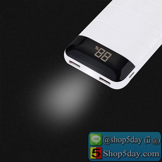 HOCO B29A แบตเตอรี่สำรอง 15000MAH New fashion digital large capacity multi-U output charge treasure