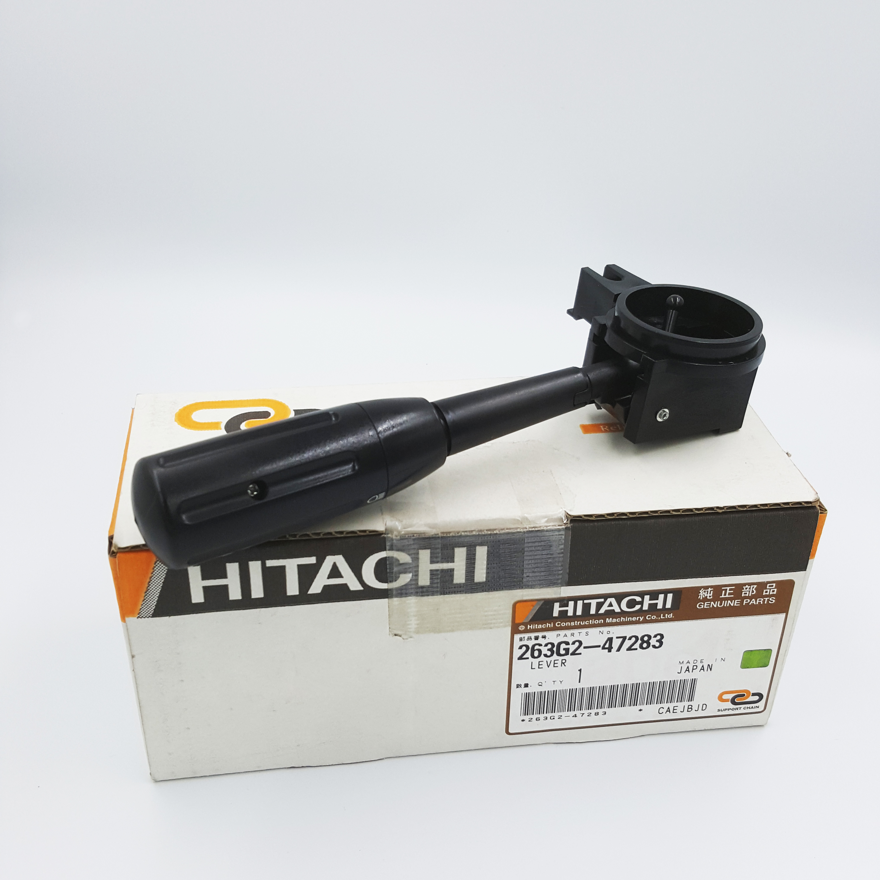 สวิตซ์เปิดไฟหน้า(Lever) อะไหล่ HITACHI แท้ สำหรับรถตัก HITACHI ZW250 NO.263G2-47283