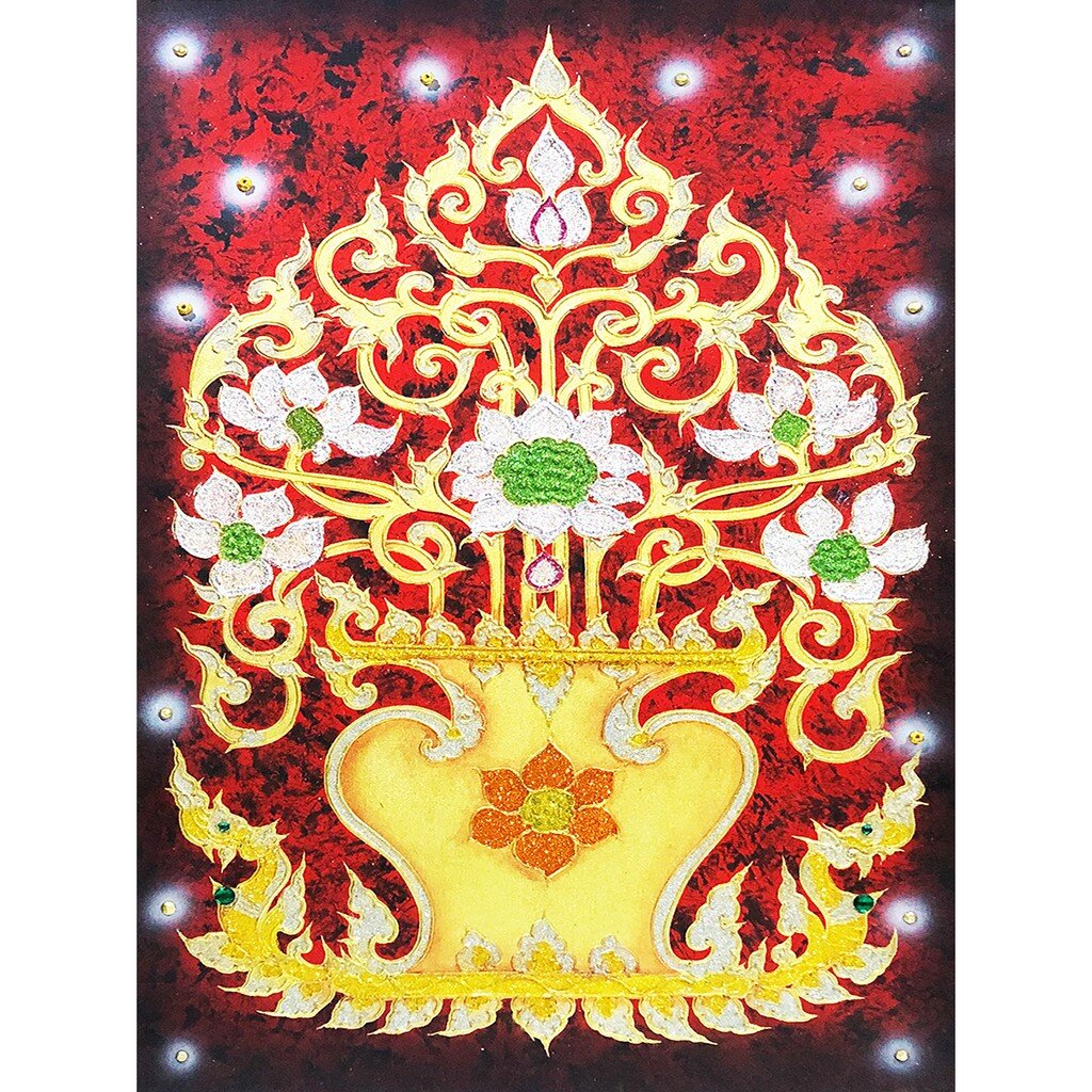 ภาพวาด รูปวาดดอกบัว ภาพติดผนัง ภาพมงคล เสริมดวง กรอบลอย ภาพแต่งบ้าน กรอบรูปติดผนัง ภาพติดผนังตกแต่งบ้าน G0015