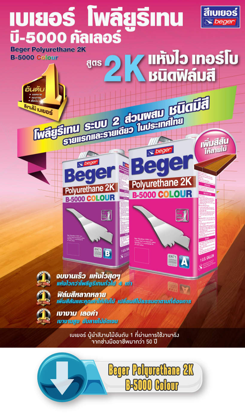 Catalog Beger Polyurethane 2K B-5000 Colour