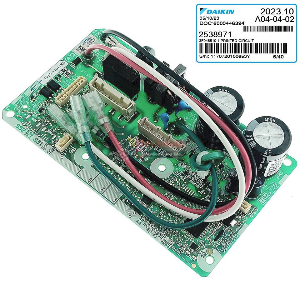 แผงบอร์ดแอร์คอยเย็นDAIKIN-ไดกิ้น ใช้ได้ 3 รุ่นที่ระบุไว้-อะไหล่ใหม่แท้บริษัท #อะไหล่แอร์DAIKIN