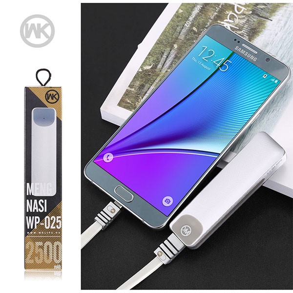 แบตสำรอง WK WP-025 Mengnasi 2500 mAh