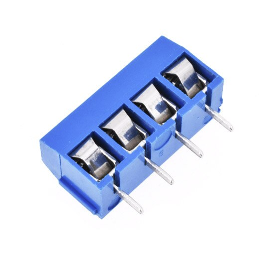 Terminal Block 4Pin Pitch 5.08mm KF301 ฺblue color Screw Terminal Block Connector 4 Pin