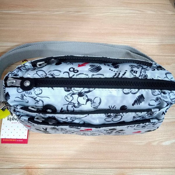 กระเป๋าสะพายkipling ผ้าไนล่อน คิปลิ้ง กระเป๋าคิปริ้ง outlet แท้
