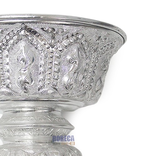 Lao tray 16 cm. Silver color, seal