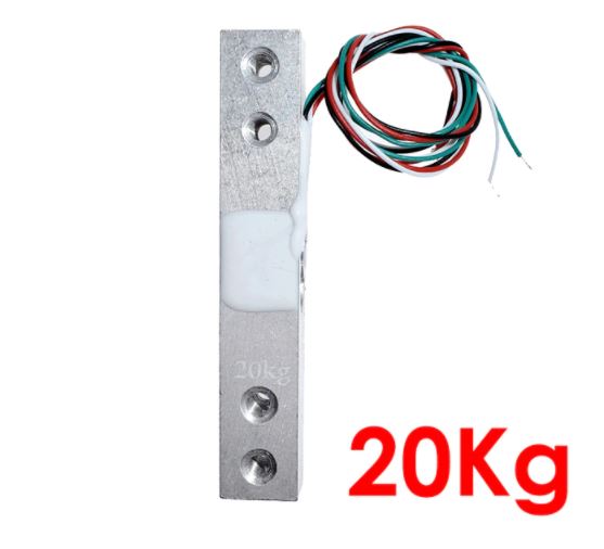 20KG Load Cell Module Weight Sensor Electronic Scale Aluminum Alloy Weighing Pressure Sensor ช่างน้ำหนัก