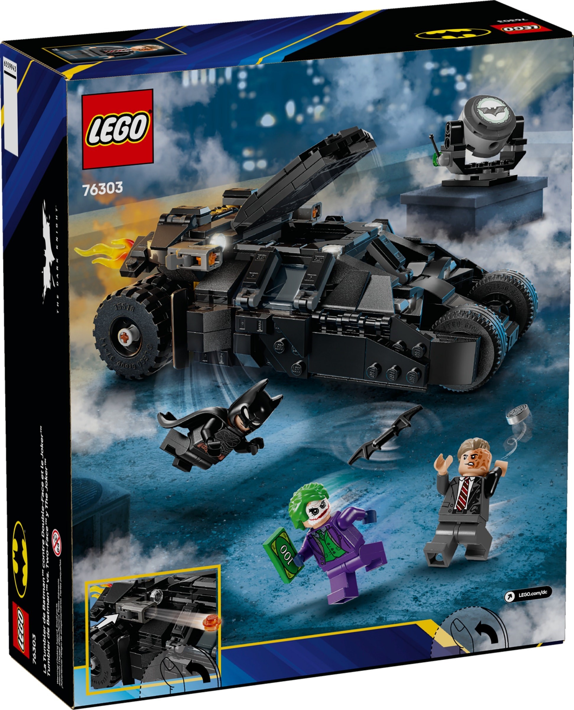 LEGO Super Heroes DC เลโก้ 76303 Batman Tumbler vs. Two-Face & The Joker