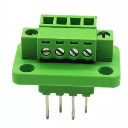 Wall plug-in terminals 15EDGWB-3.81MM 8Pin with flange ears (Wall socket + plug)