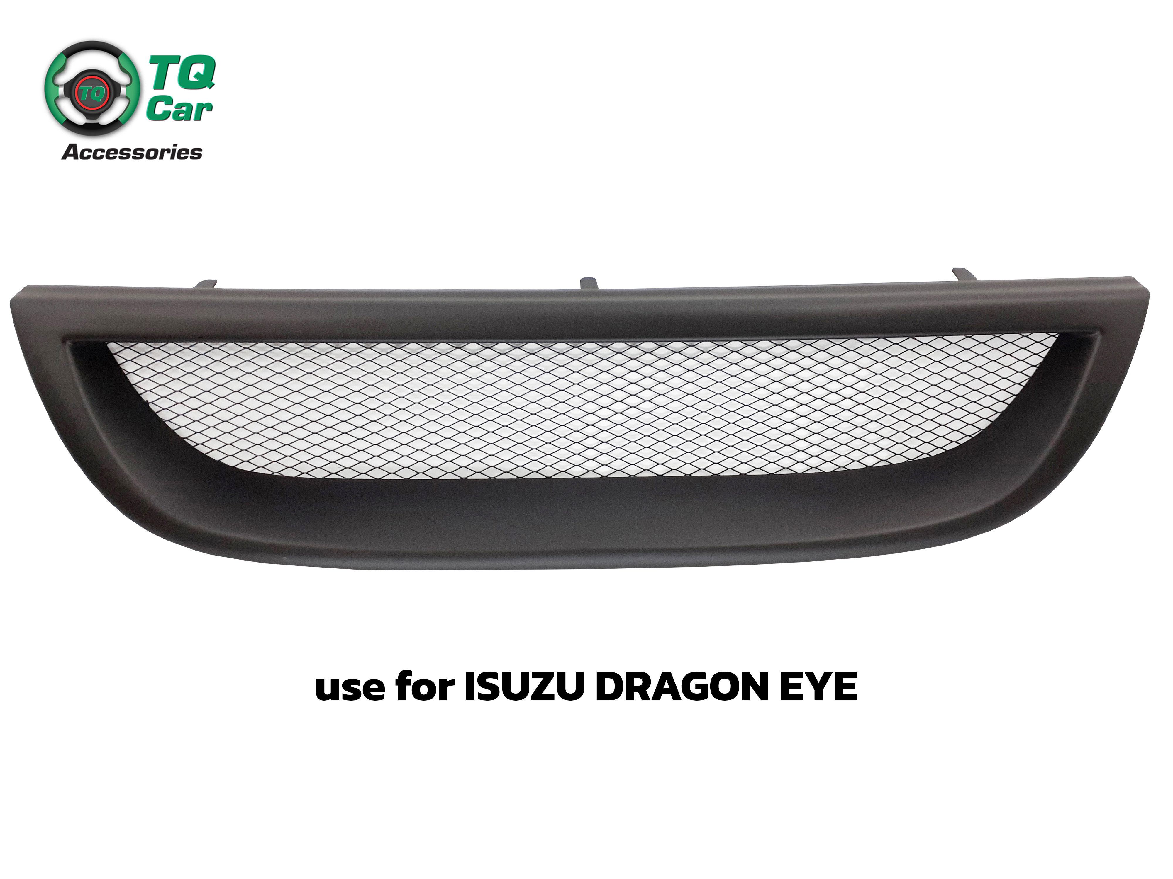 กระจังหน้า ISUZU DRAGON ปี2000-2002 สีดำด้าน