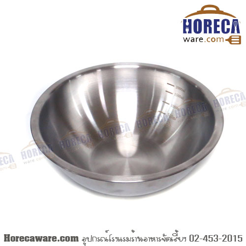 Flour mixing bowl 27 cm. Stainless M-Wave [mp933]