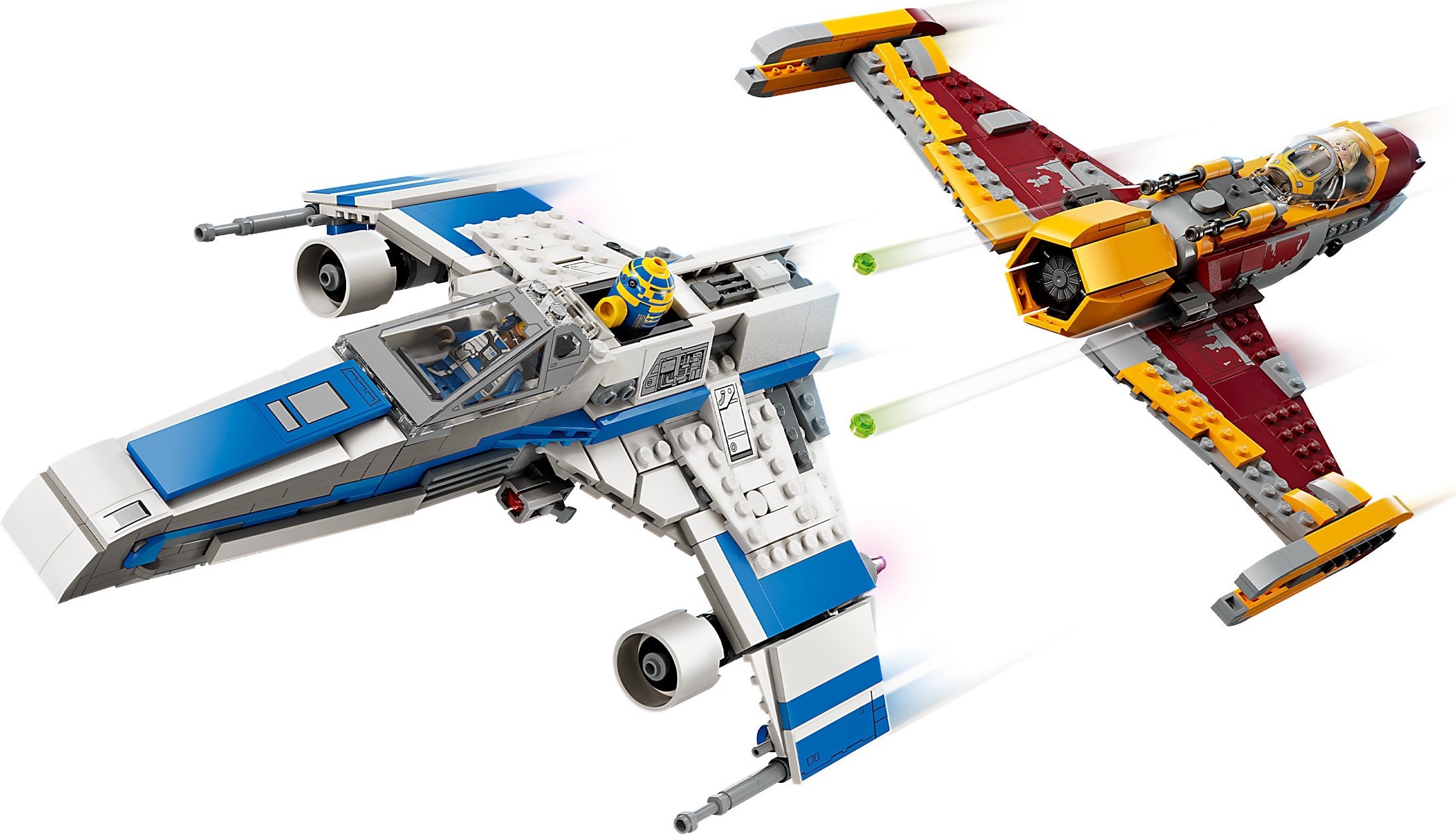 LEGO Star Wars เลโก้ 75364 New Republic E-wing vs. Shin Hati's Starfighter
