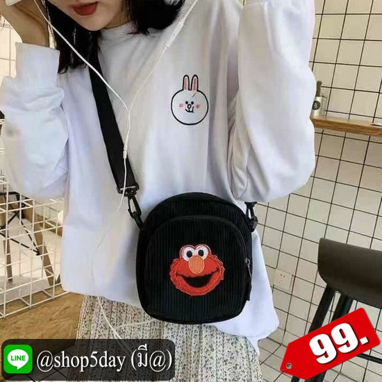 ♨️ กระเป๋าสะพายข้างมาใหม่ ผ้าลูกฟูก Mini ⚡️