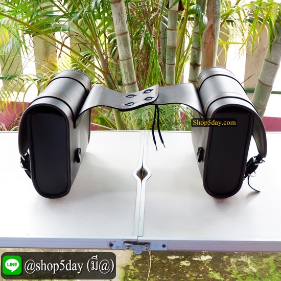 🔥 กระเป๋ารถมอเตอร์ไซค์ วินเทจ-คลาสสิค ✌️ มีสีดำ และ น้ำตาลไหม้