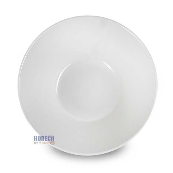 ชามกลมปากบานทรงญี่ปุ่น 6 นิ้ว [สีครีม] ตราปลายิ้ม