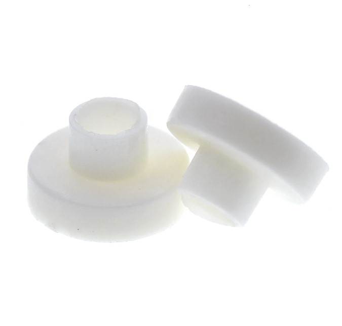 แหวนรองพลาสติก TO-220 Transistor Plastic Washer Insulation Washer Bushing Transistor Disc Circle Particle Ring For M3 Screws