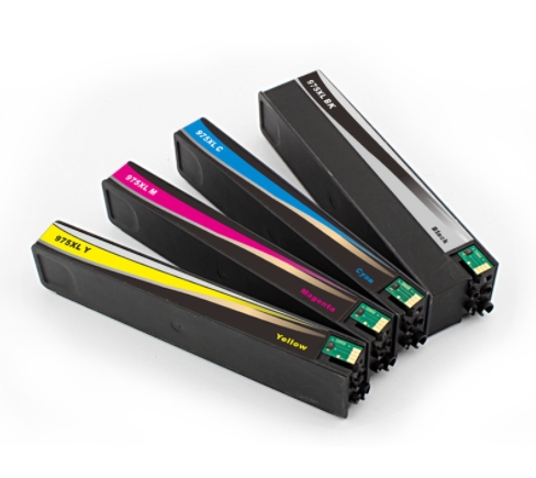 หมึกเทียบเท่าHP975X Black(L0S09AA) /HP975X Cyan(L0S00AA)/HP975X Magenta(L0S03AA)/HP975X Yellow (L0S06AA)