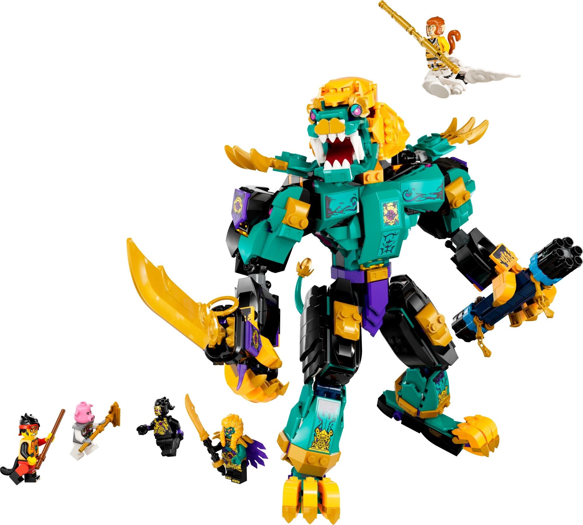 LEGO เลโก้ Monkey Kid 80048 The Mighty Azure Lion