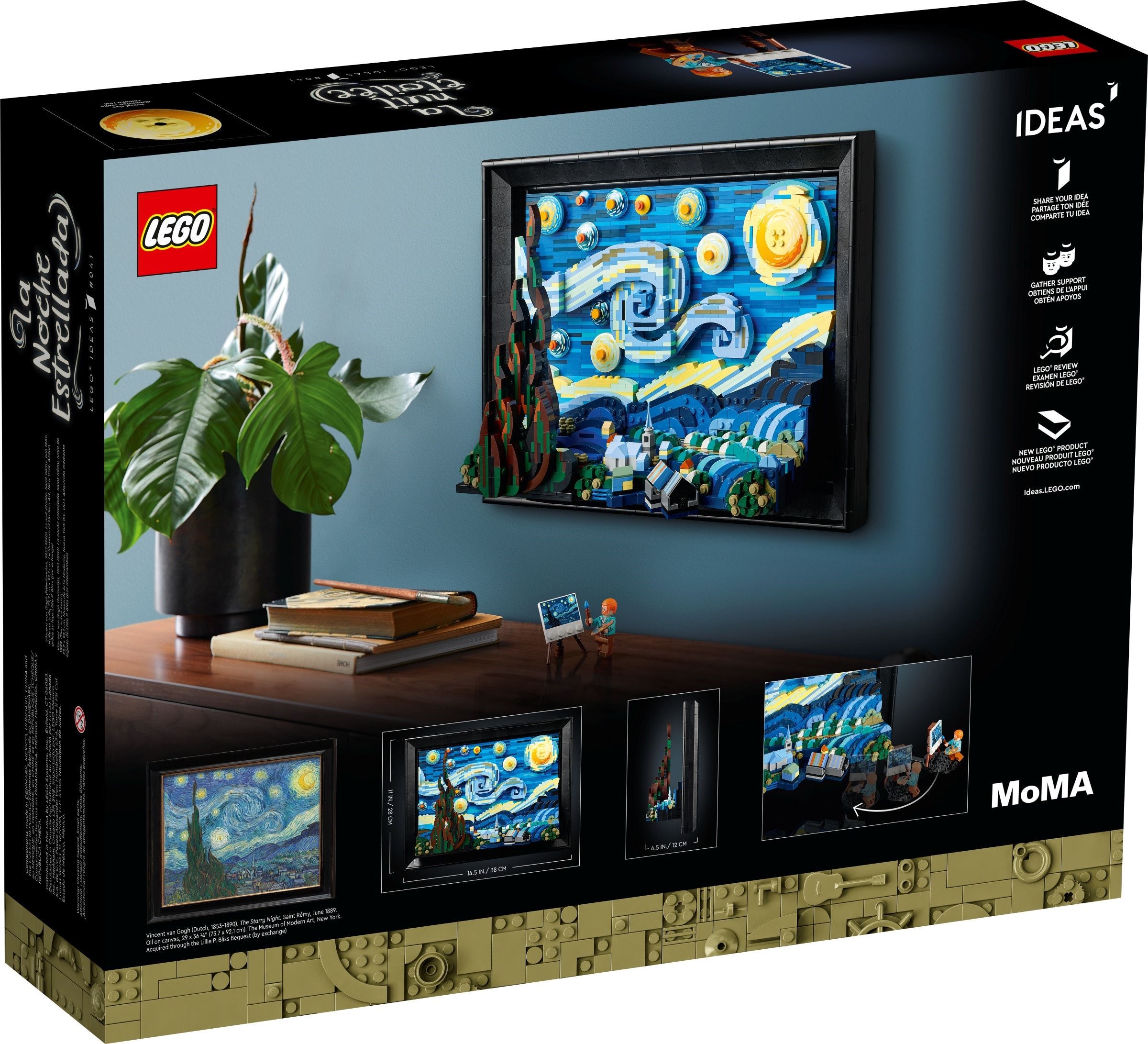 LEGO เลโก้ 21333 Vincent van Gogh - The Starry Night
